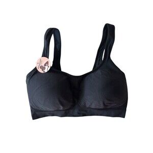 Shapermint Essentials Everyday Comfort Straps Wireless Shaping Bra Black 2XL